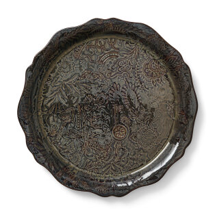 Round Serving Plate - Fig 